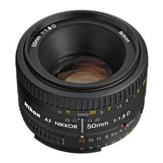 Nikon AF NIKKOR 50mm f/1.8D Standard Lens