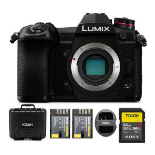 Panasonic LUMIX G9 Mirrorless Micro Digital Camera Body and Accessory Kit