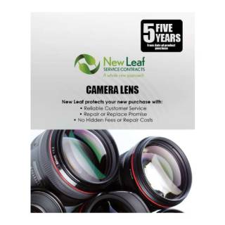 New Leaf 5-Year Camera Lens Service Plan for Products Retailing Under $1,000