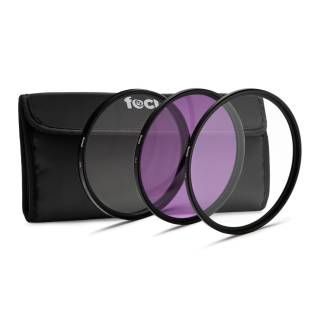 Focus Camera 40.5mm 3-Piece UV, CPL, FLD Filter Kit