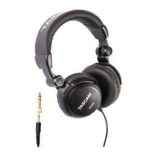 Tascam TH-03 Closed Back Over-Ear Headphone (Black)