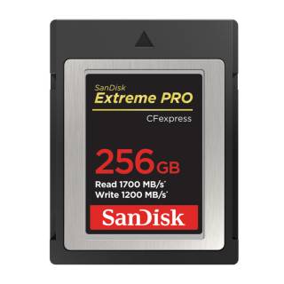 SanDisk 256GB Extreme PRO CFexpress Card Type B