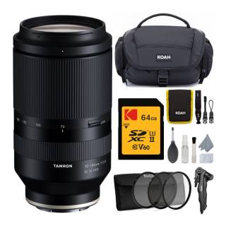 Tamron 70-180mm f/2.8 Di III VXD Lens for Full-Frame and APS-C Sony E-Mount bundle