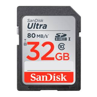 SanDisk Ultra 32GB SDHC UHS-I Memory Card