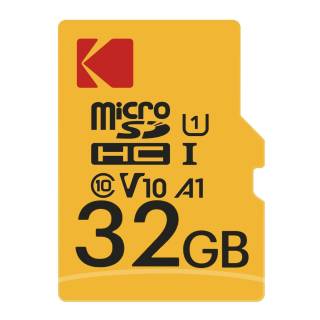 Kodak MicroSDHC 32GB Class 10 UHS-I U1 with Adapter