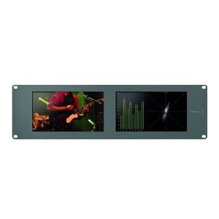 Blackmagic Design SmartScope Duo 4K Rack-Mounted Dual 6G-SDI Monitors