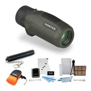 Vortex Optics S825 Solo 8x 25mm Monocular Cleaning and Care Bundle