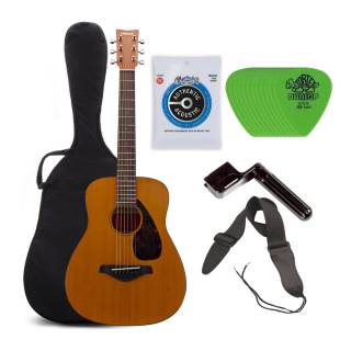 Yamaha JR1 3/4 Size Steel String Acoustic Guitar with Accessory Bundle