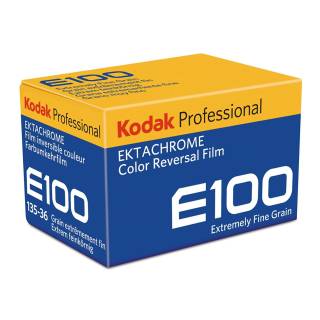 Kodak Professional Ektachrome E100 Color Transparency Film (35mm Roll Film, 36 Exposures)