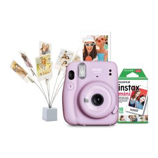 Fujifilm Instax Mini 11 Holiday Bundle (Lilac)