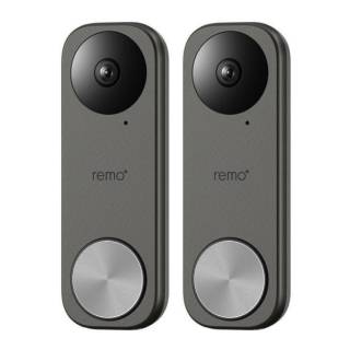 Remo+ RemoBell S Fast-Responding Smart Video Doorbell (2-Pack)