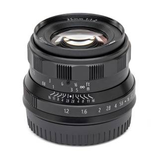 Koah Artisans Series 35mm f/1.2 Large Aperture Manual Focus Lens for Fujifilm FX (Black)