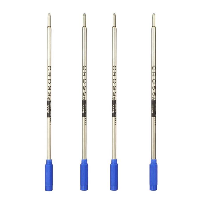 Cross Ballpoint Pen Refill Bundle (Blue, Medium Tip) (4-Pack)-15c7ef7b83144dbd.jpg