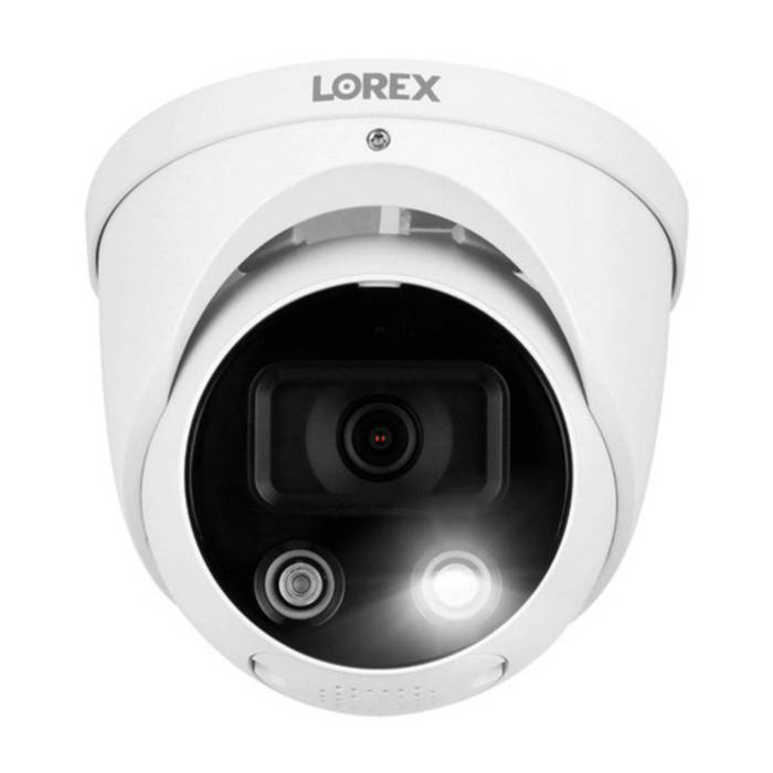 Lorex 4K Ultra HD Smart Deterrence IP 8MP Remote Access Dome Camera with Smart Motion Detection Plus