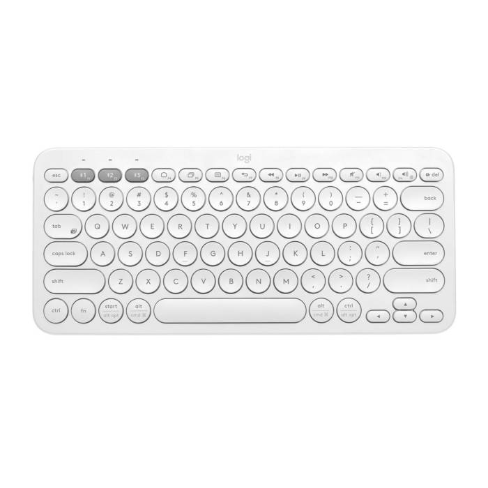 (Logitech 920-009600 K380 Wireless Multi-Device Bluetooth Keyboard (Off-White)
