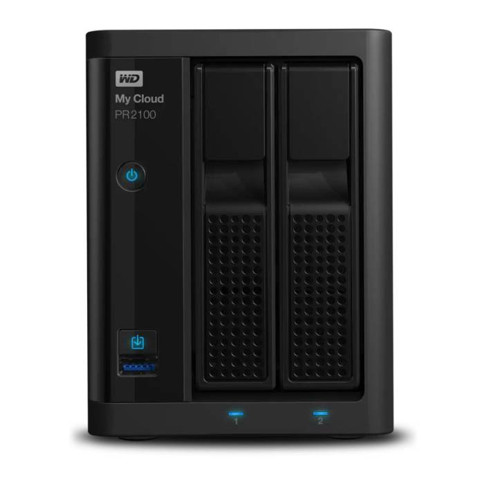 Western Digital My Cloud Pro Series 20TB PR2100 2-Bay NAS Server