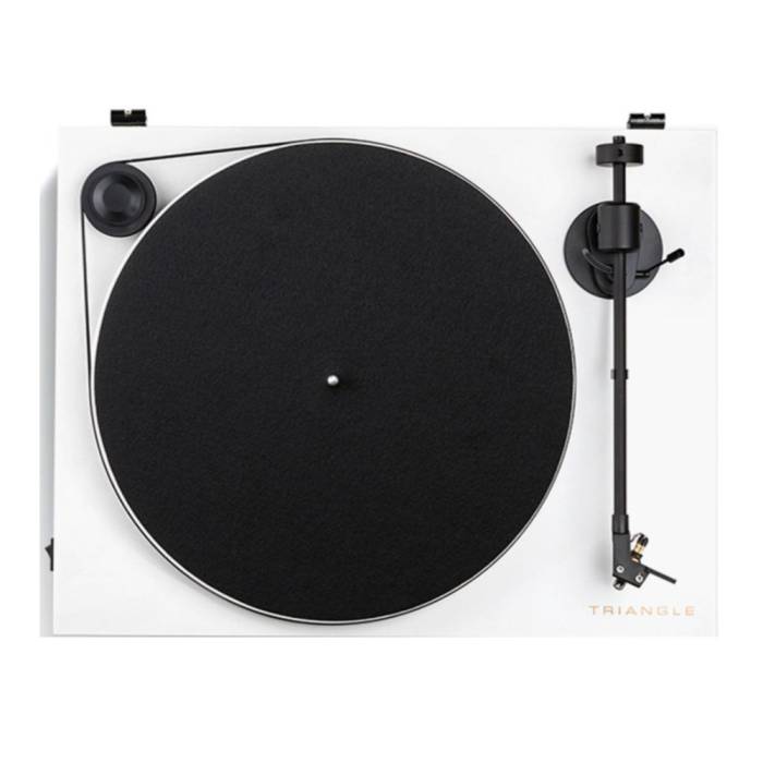 Triangle Active Series Turntable with Ortofon Cartridge (White)