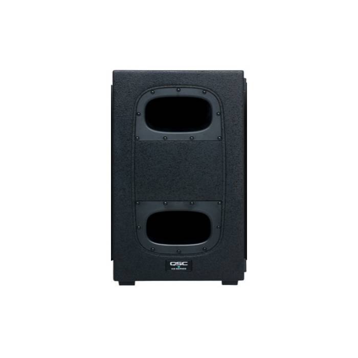 QSC KS112 2000W 12-Inch Ultra-Compact Active Powered Subwoofer with Class D Amplifier Module (Black)