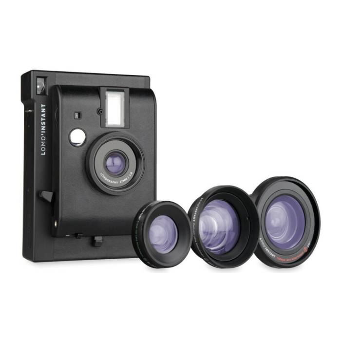 Lomography Lomo'Instant Camera and Lenses (Black Edition)