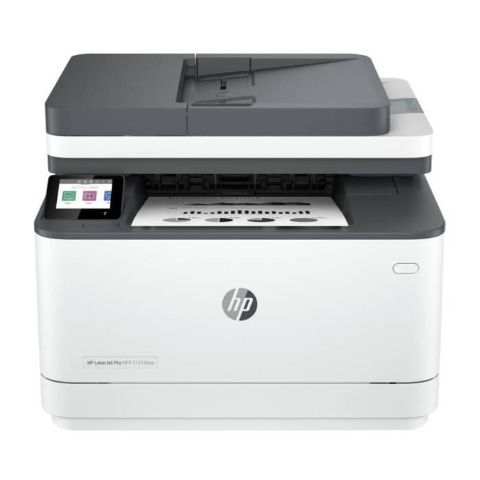 HP LaserJet Pro MFP 3101FDWE Wireless Laser Multifunction Printer (Monochrome) with HP+ and Fax