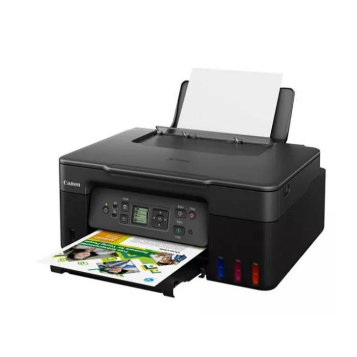Canon PIXMA G3270 MegaTank All-in-One Wireless Inkjet Color Printer (Black)
