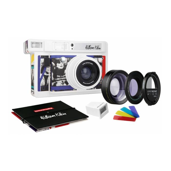 Lomography Lomo’Instant Wide Camera and Lenses (William Klein Edition)