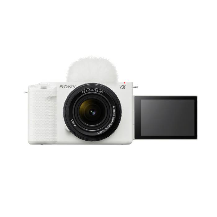 Sony Alpha ZV-E1 Full-frame Mirrorless Vlog Camera with FE 28-60mm F4-5.6 Lens (White)