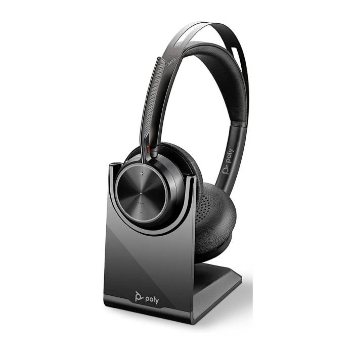 Plantronics Poly - Voyager Focus 2 UC USB-A Headset with Stand (213727-01M)