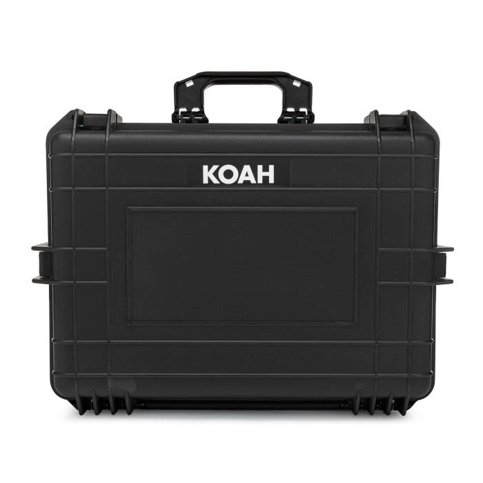 Koah Weatherproof Hard Case with Customizable Foam (22 x 17 x 8 Inch)
