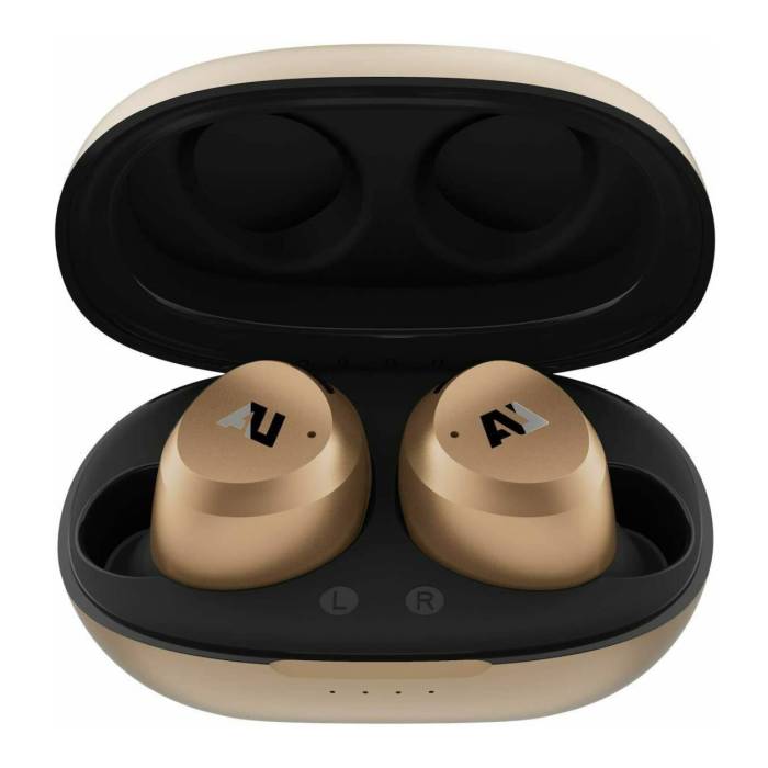 Ausounds True Wireless Hybrid Active Noise Cancelling Titanium Driver Earbuds (Gold)