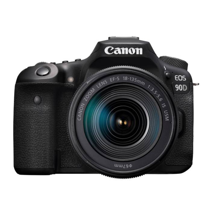 Canon EOS 90D Camera with EF-S18-135mm f/3.5-5.6 IS USM Lens Kit
