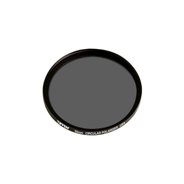 Tiffen 55mm Circular Polarizer Polarizing Lens Filter