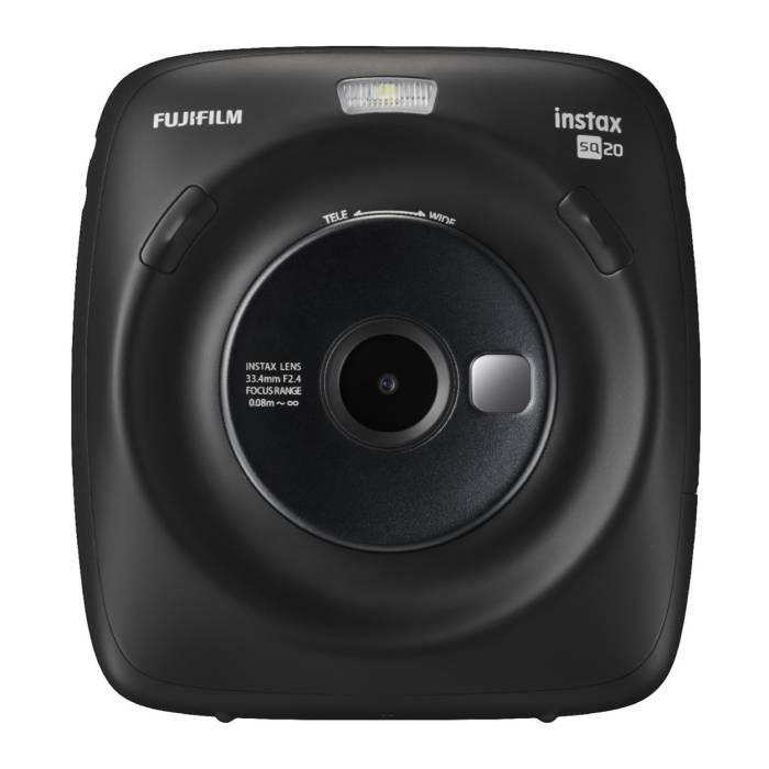 Fujifilm Instax Square SQ20 Hybrid Instant Camera (Black)