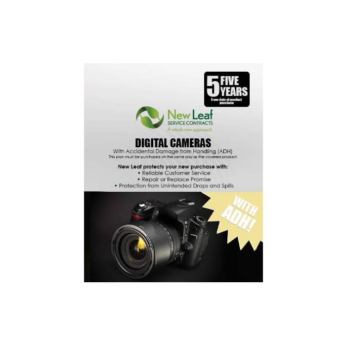 New Leaf 5 year  Digital Cameras w/ADH Under $10,000