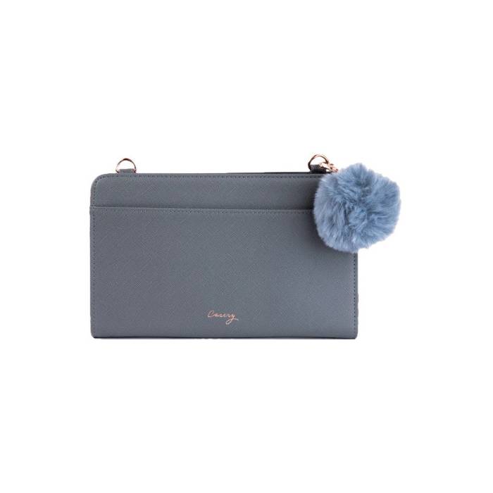 Casery Milan Travel In Style Travel Wallet - Gray