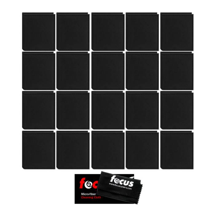Pioneer IS-40 Instax Album (24-Pack) w/ Focus Microfiber Cloth Bundle