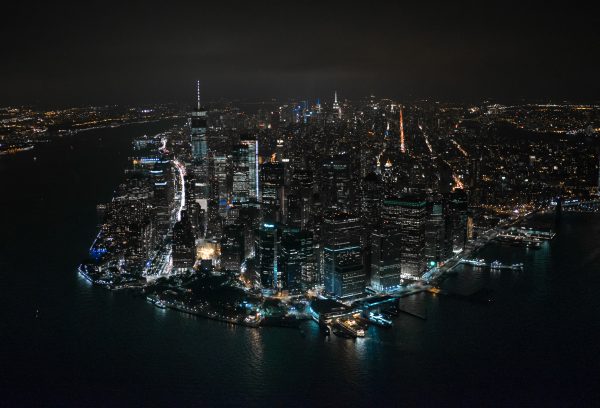 Helicopter Photography tips New York City at night