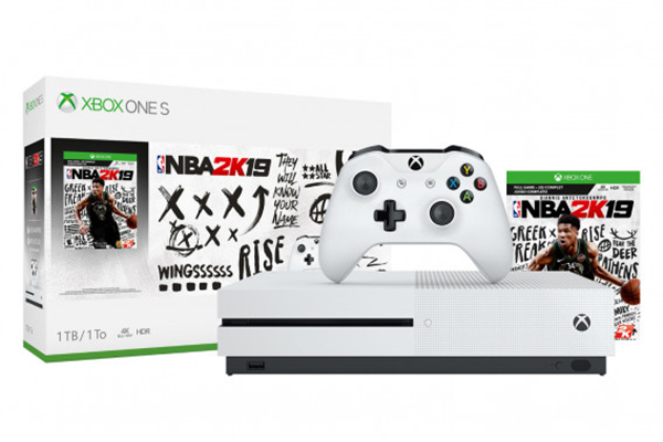 Microsoft Xbox One S NBA 2K19 Bundle Father's Day Gifts