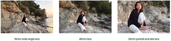 Sony Xperia 1 Lenses